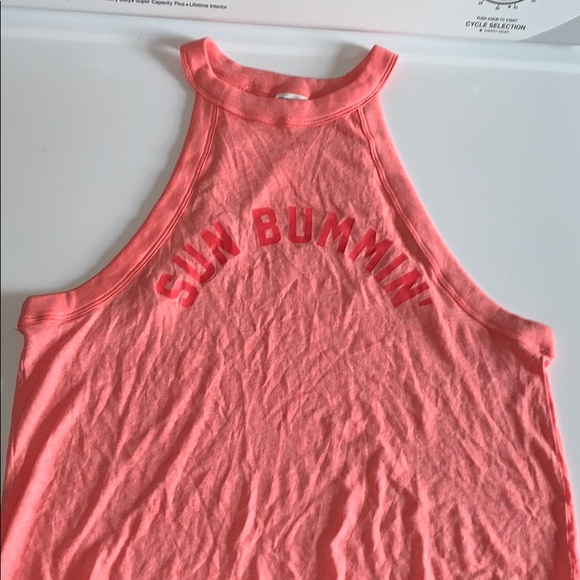 PINK Victoria's Secret Tops - Victoria’s Secret pink sun bummin tank
